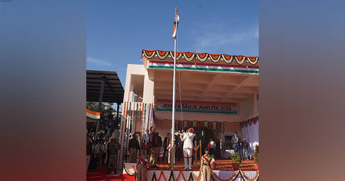 MP CM Mohan Yadav unfurls 'Tricolour' on 75th Republic Day in Ujjain